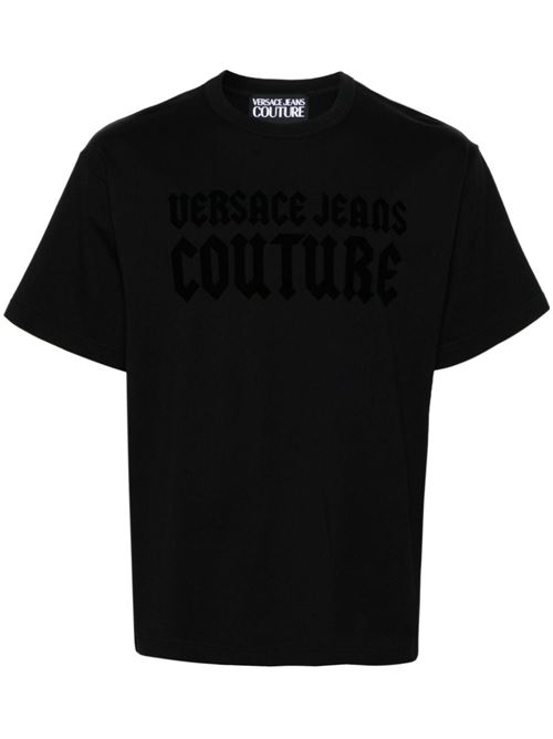 T-shirt uomo maniche corte Versace jeans Couture | 77GAHL01CJ01L899